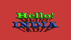 Poem on hello India